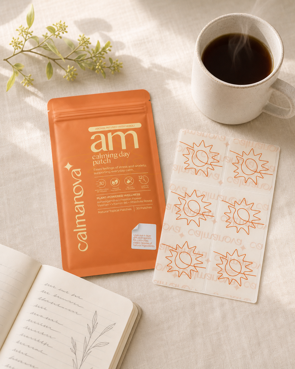 am: calming day patch